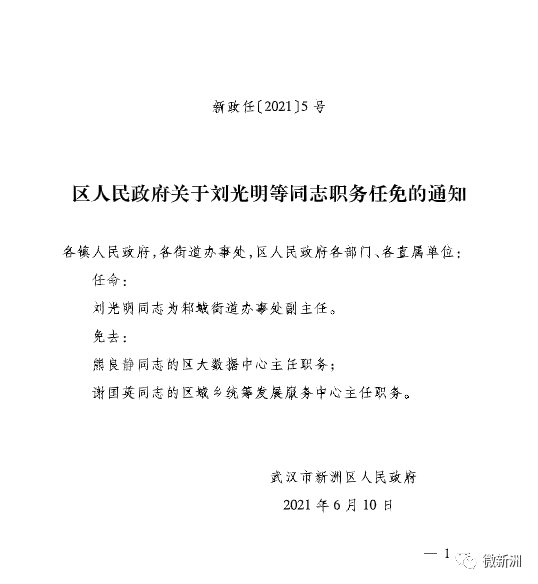 达加村最新人事任命公告